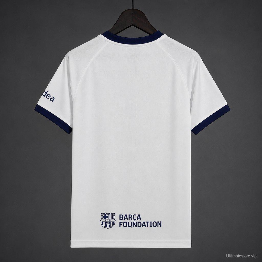 26/27 Barcelona Fourth White&Red Jersey