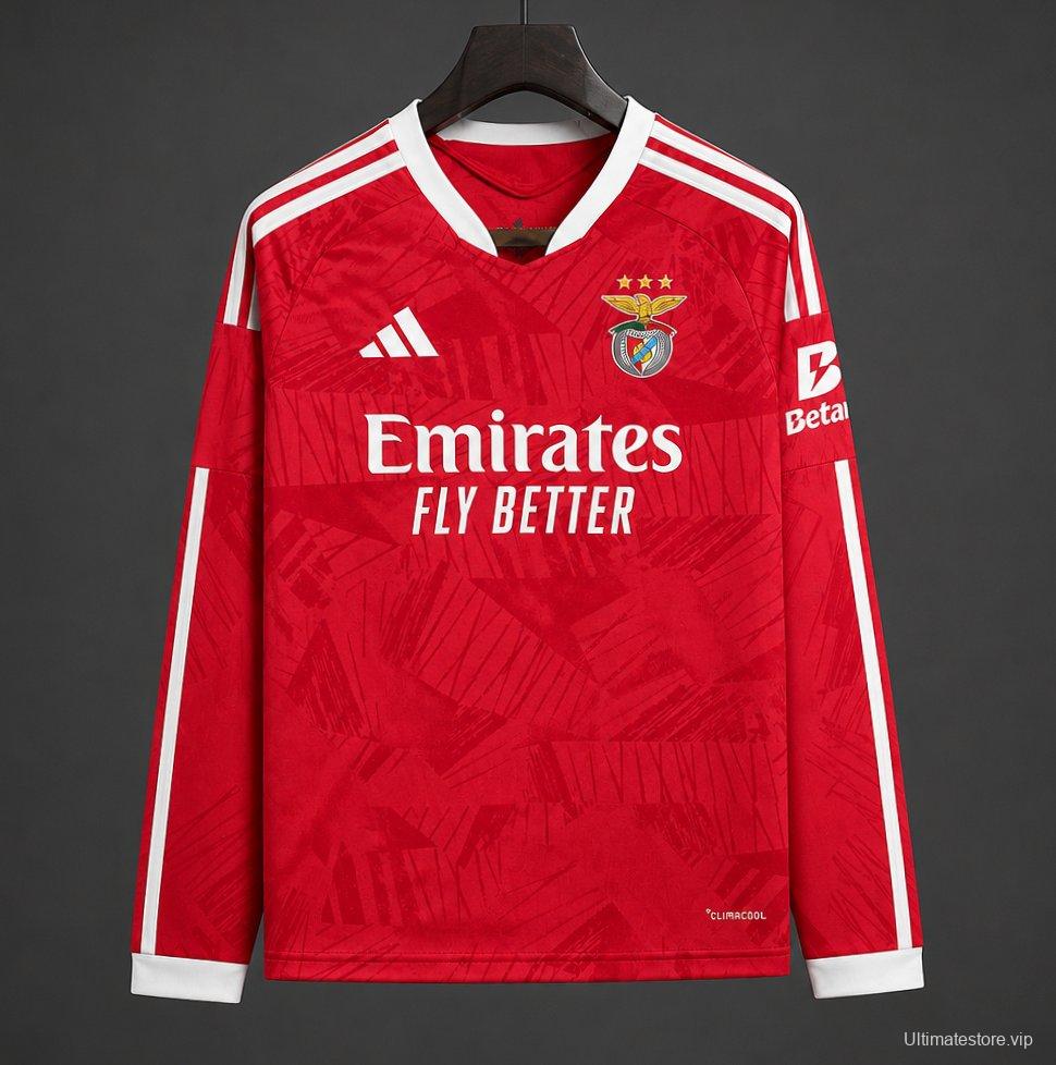 26/27 Benfica Home Long Sleeve Jersey