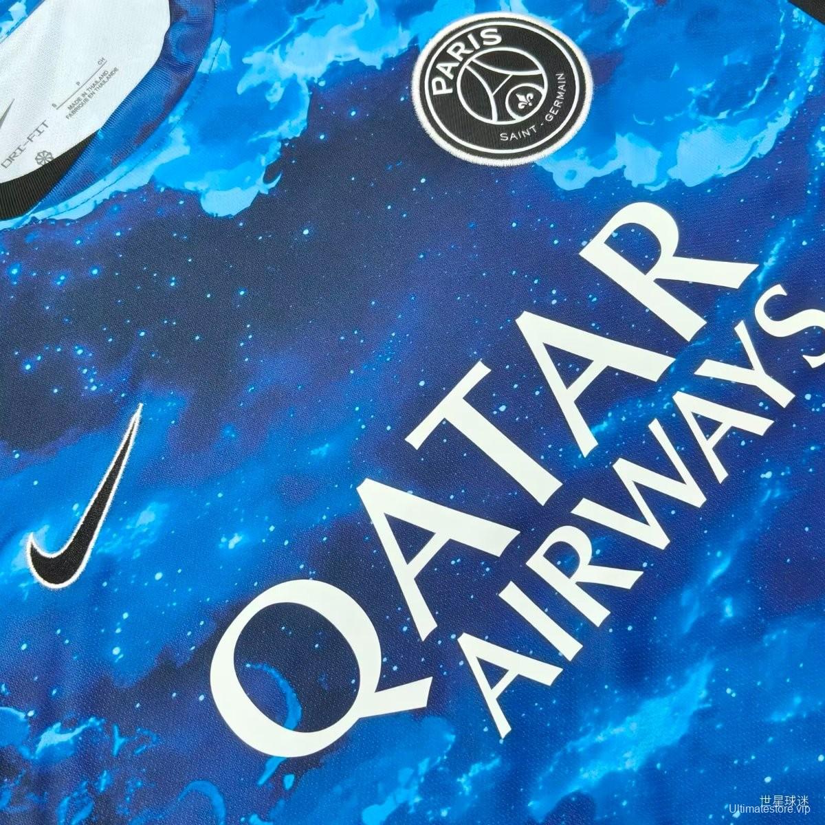 26/27 PSG/Paris Saint-Germain Blue Sky Cloud Special Edition Jersey