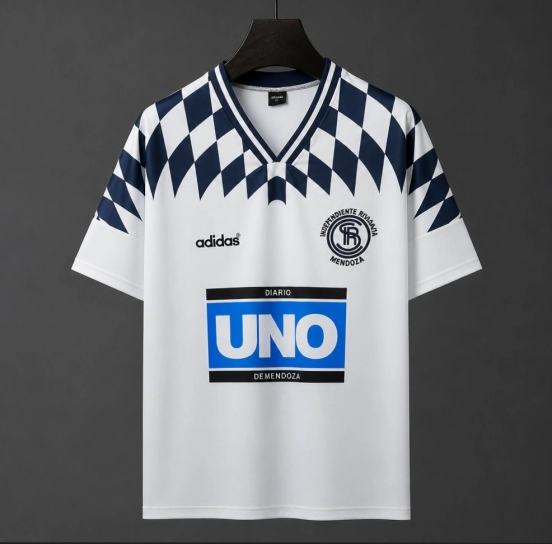 Retro 98/99 Independiente Rivadavia Mendoza White  Jersey