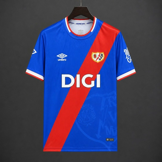 26/27 Rayo Vallecano Goalkeeper Third Blue Red Jersey