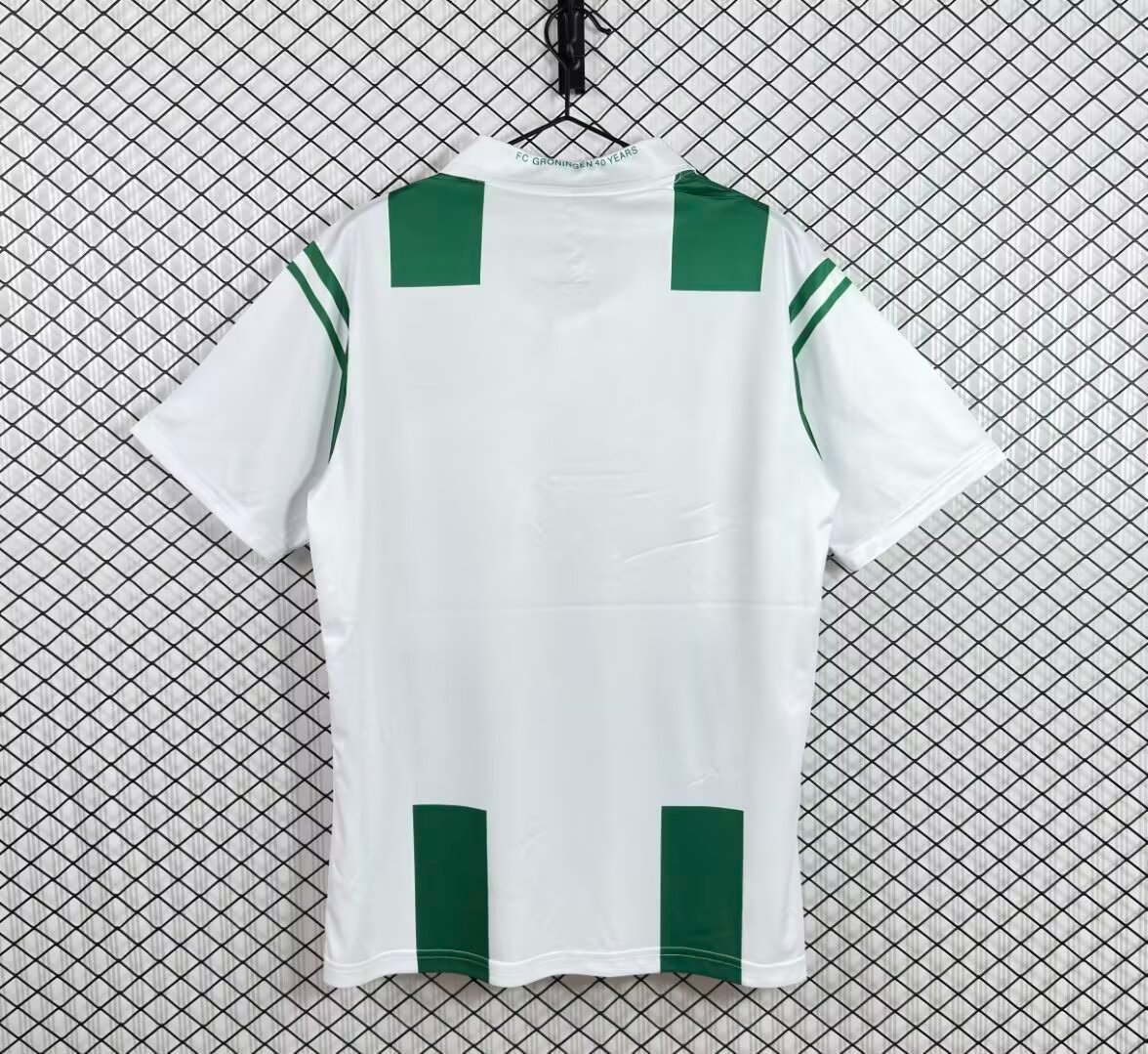 Retro 11/12 FC Groningen Home White Jersey